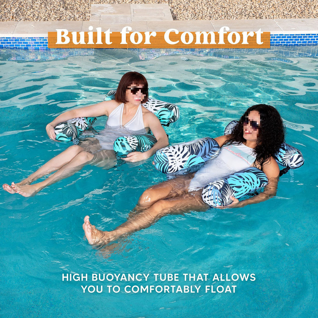 PoolFloatz Floating Lounge Chair- with free gift when you buy 2!