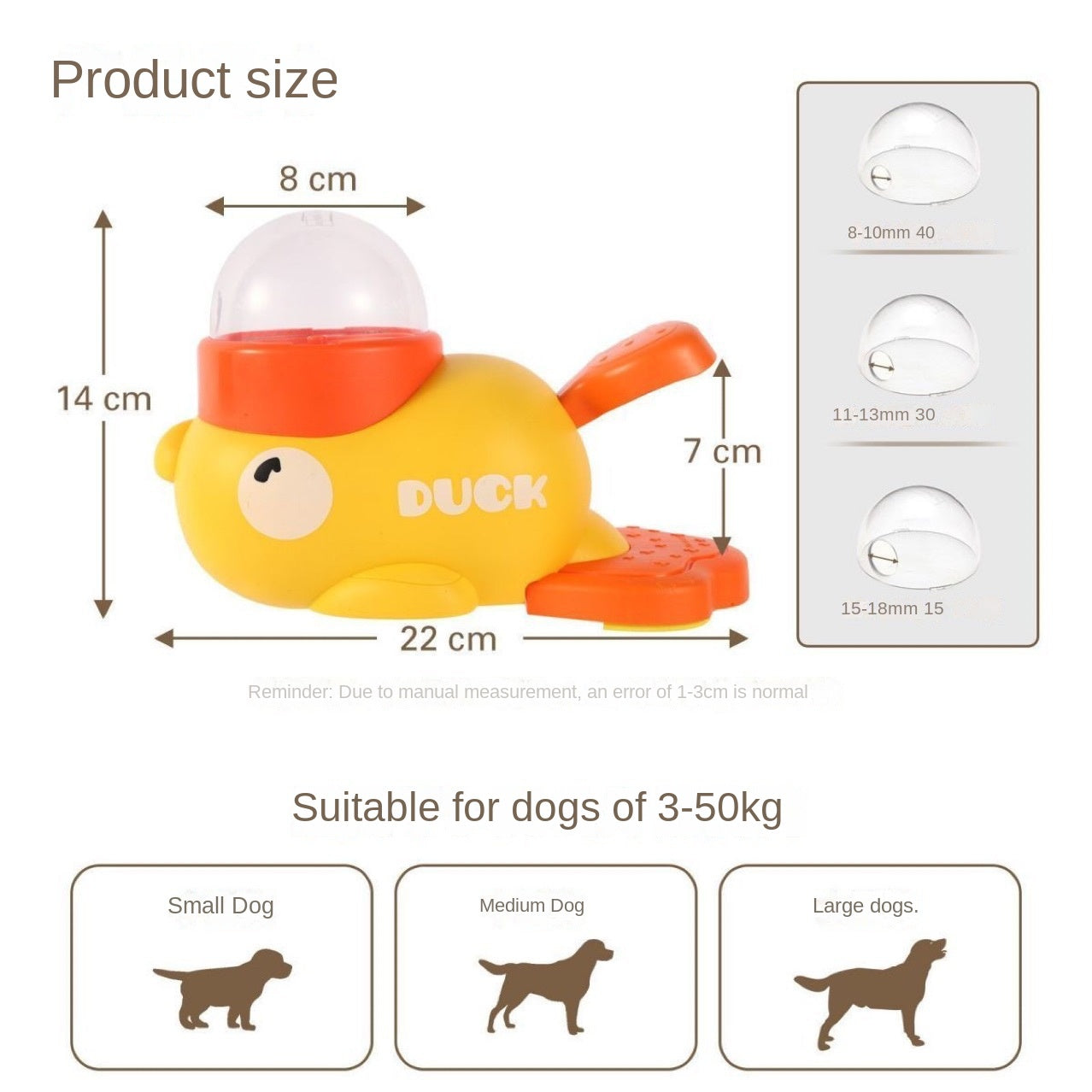 Quackers Treat Toy