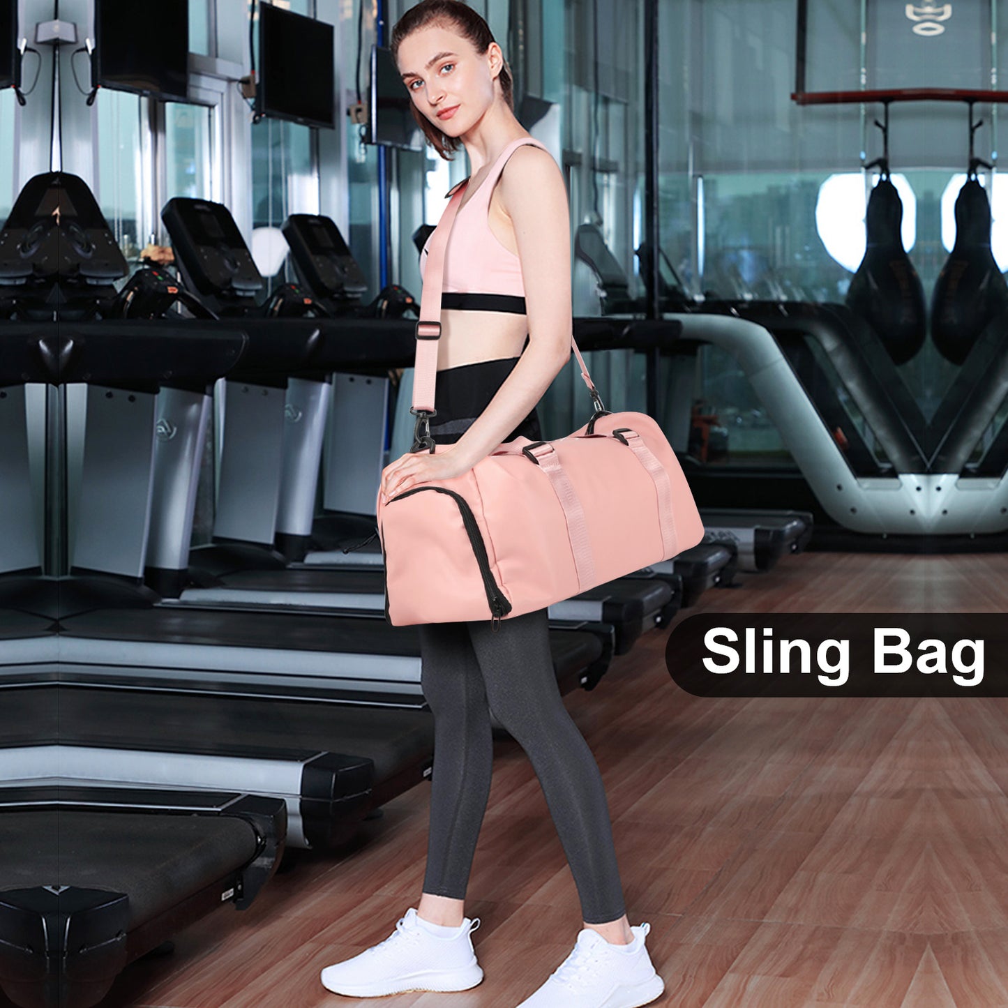 FlexiFit Gym Tote - Pink